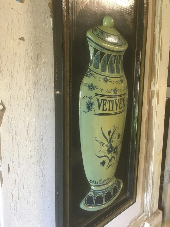 Pannello a rilievo in legno "Chemist Druggist" di Country corner – Decorazioni murali, Vintage (photo 4 of 11)