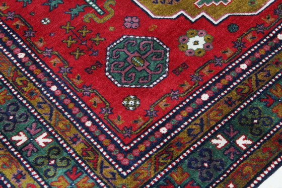Image 1 of Origineel handgeknoopt oud Kazak tapijt 240 x 170 cm