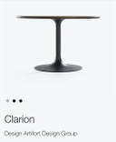 Artifort Clarion XL avec plateau massif