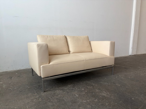 Come nuovo! FSM (de Sede) Easy Design Divano in pelle beige – Divani 2 posti (photo 4 of 15)