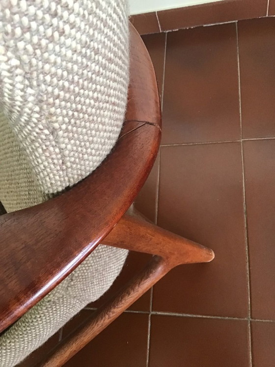 Image 1 of Poltrona scandinava di Aksel Bender Madsen per Bovenkamp - Metà del secolo