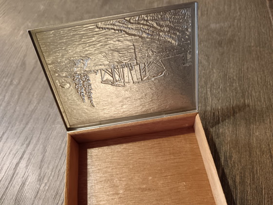 Image 1 of Vintage tobacco pouch from the 1950s and 1960s, Netherlands