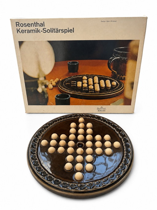 Rosenthal Studio-Linie – Keramik-Solitär von Bjørn Wiinblad (1979) mit Box