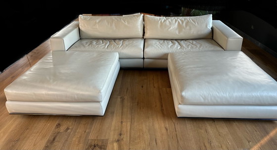 Image 1 of Minotti Hamilton Bank Leder