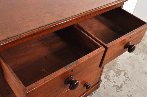 Image 1 of Vintage English Dresser Mahogany, 1880