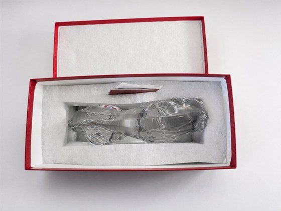 Image 1 of Baccarat - Sculpture, Lion - 27 cm - Crystal