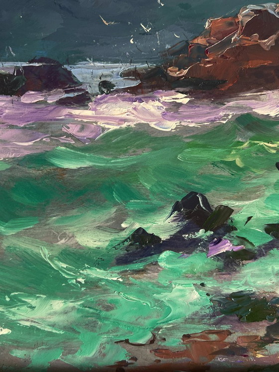 Image 1 of Waves at the Seashore