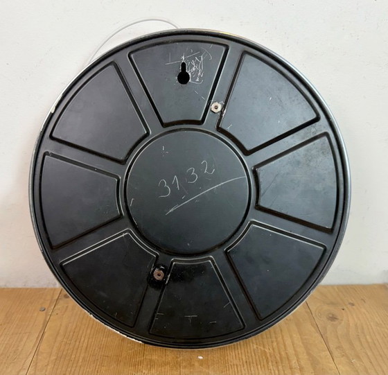 Image 1 of Vintage German Electric Wall Clock from Palmtag, 1960s