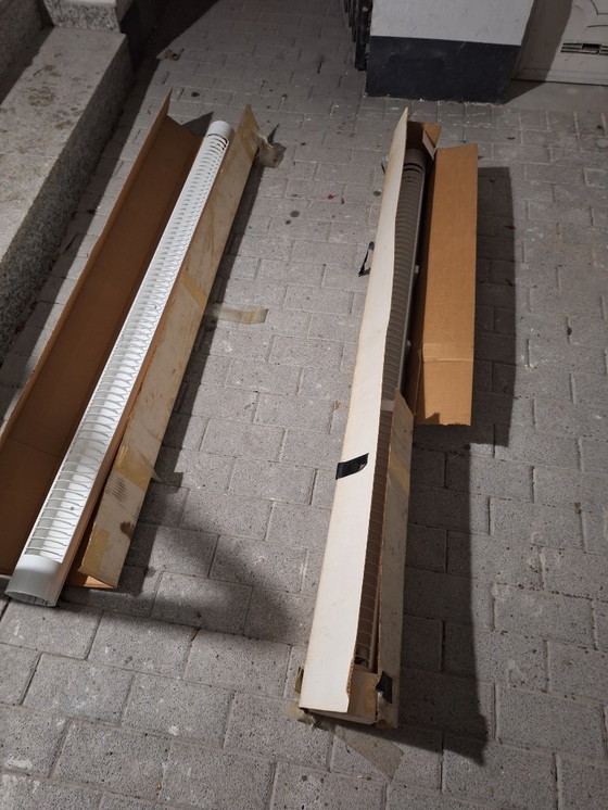 Image 1 of ZELDZAAM: 2x Louis Poulsen "Langelinie" designlampen – NIEUW & VERZEGELD