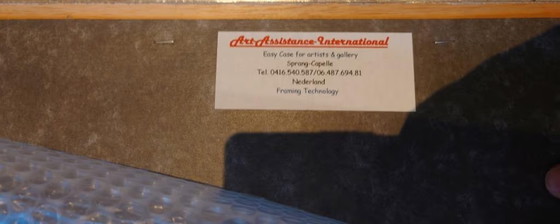 Image 1 of Clemens Briels Serigrafía en hermoso marco - Algunas Gentes Hacen la Comedia, Otros No