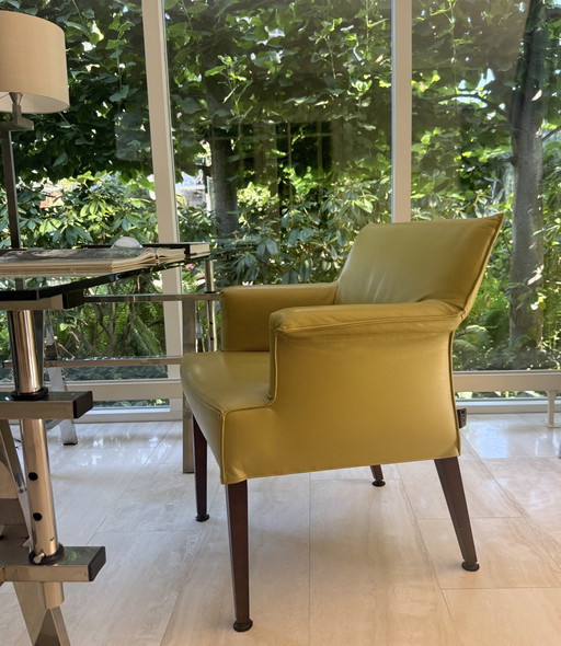 Poltrona Linteloo – fauteuils, Leather, Wood (photo 2 of 5)