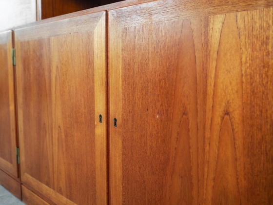 Image 1 of Set di librerie in teak, design danese, anni '70, designer: Kai Winding