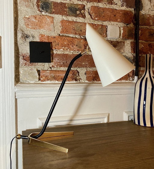 Vintage-Tischlampe von Gino Sarfatti