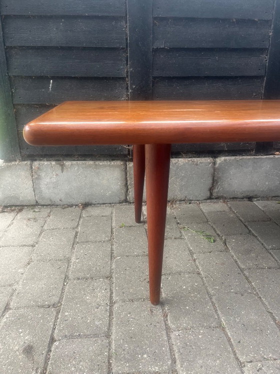 Image 1 of Mesa de centro Mid-Century Modern de teca de Jacob Nielsen & Sønner para Odder Møbelfabrik