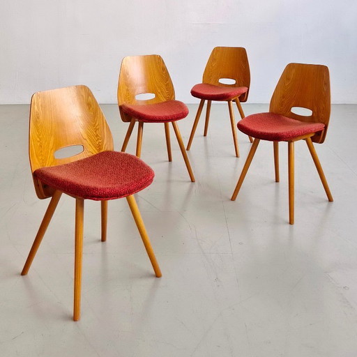 Sedie Mid-Century di František Jirák “Lollipop”, Vintage anni '60, Cecoslovacchia