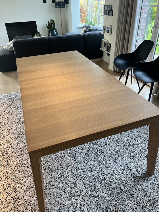 Image 1 of Team7 - Verlengbare Eikenhouten eettafel
