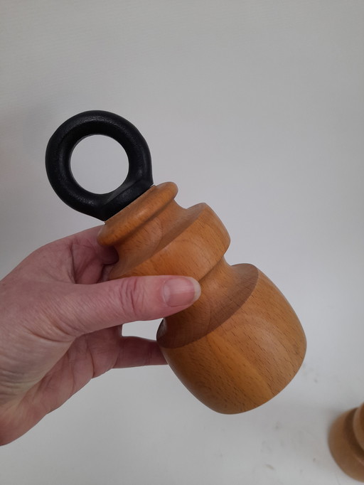 Paire de moulins à poivre et sel Richard Nissen Bodum