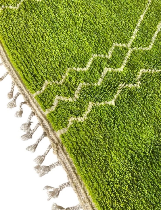 Image 1 of Authentischer handgeknüpfter Berberteppich – Atlaswolle – 300 x 200 cm