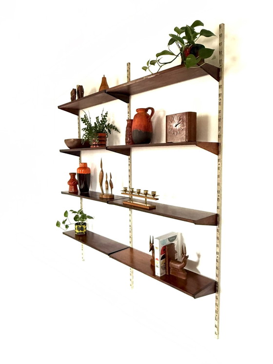 Image 1 of Vintage modulair wandsysteem, Kai Kristiansen ‘60