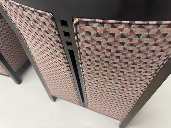 Image 1 of Galaxy 'Peggy' lage fauteuilset de Umberto Asnago para Giorgetti, Italia jaren 90