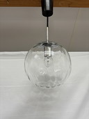 Vintage design Hustadt Leuchten 'Ripple' hanglamp