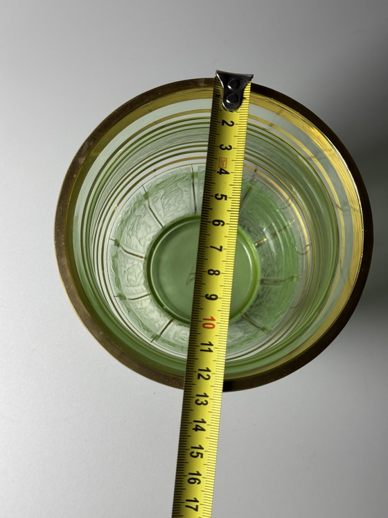 Image 1 of Art Deco “Ruby” Vase - by Paul Heller (signed) - De Rupel Boom, Belgium, ca. 1940s