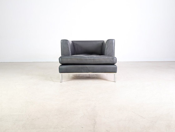 Image 1 of Originele de Sede DS-0040 lederen design fauteuil, zwart