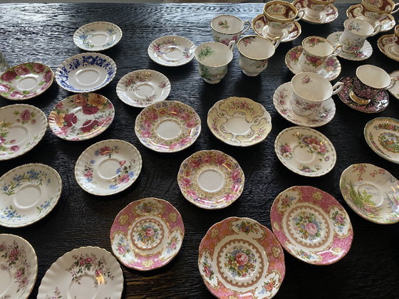 Image 1 of Large collection of Royal Albert cups and saucers in excellent condition