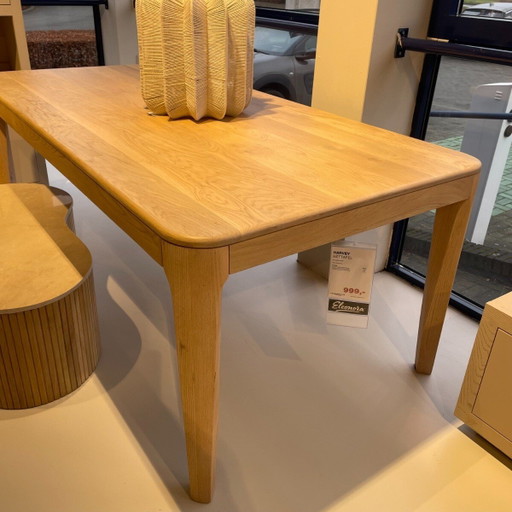 Harvey - 200 x 100 cm - Eichenholz – Eleonora, eettafels, Wood