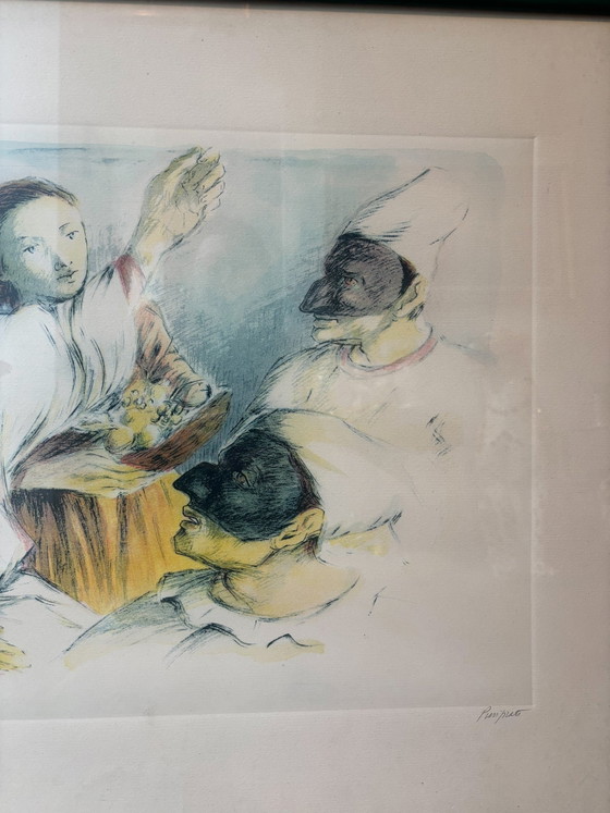 Lithograph on Paper by Domenico Purificato, 1960s – Paintings & Drawings, Realisme (photo 4 of 7)