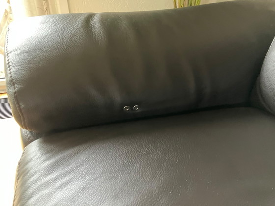 Image 1 of Leather Two-Seater Sofa ROM1961 - Electrically Adjustable