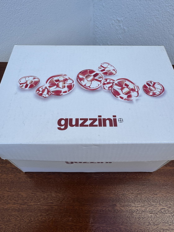 Image 1 of Kleine Guzzini vaas van geblazen glas