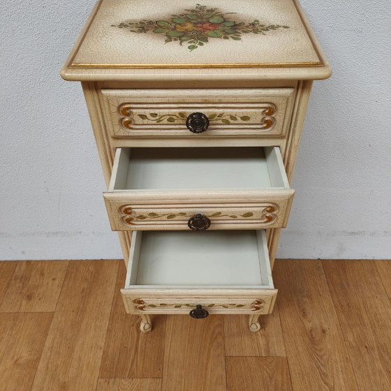 Cassettiera Vintage Queen Ann Comodino – Cassettiere, Wood (photo 4 of 11)