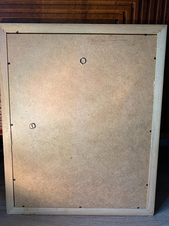 Image 1 of Aart van Dobbenburgh (1899-1988) - Lithographie Dahlia - Signée à la main r.o. 1977