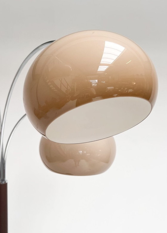 Image 1 of Space Age booglamp van Dijkstra Lampen, 1970's