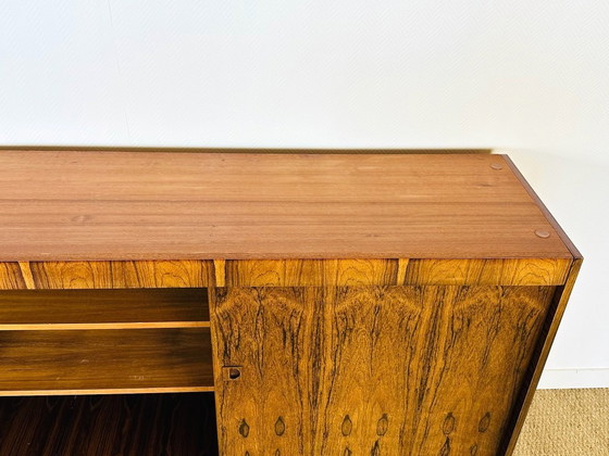 Image 1 of Tall Scandinavian sideboard in rosewood, 1960