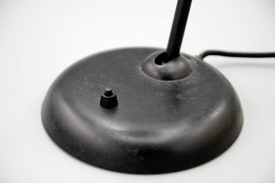 Image 1 of Kaiser Idell 6556 "Super" tafellamp in zwart * reliëf kathedraal * Bauhaus * jaren 1950 * Mid-Century * Vintage