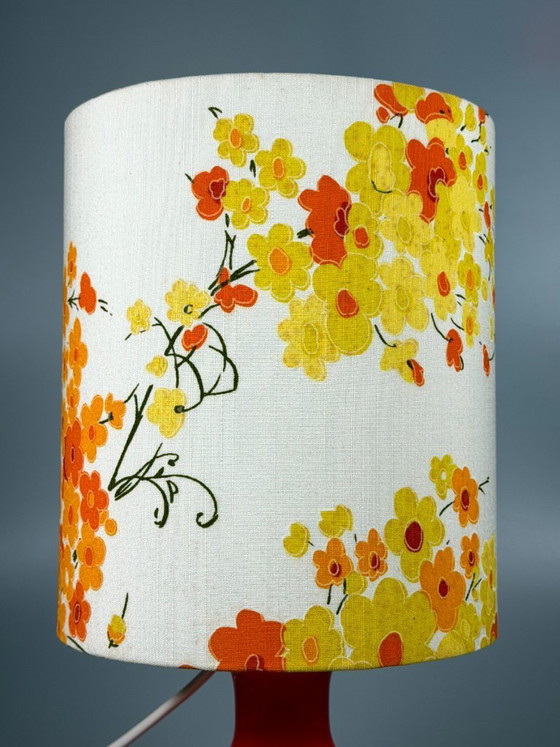 Image 1 of 1960s/70s Table Lamp, Glass, Mid-Century Space Age Design