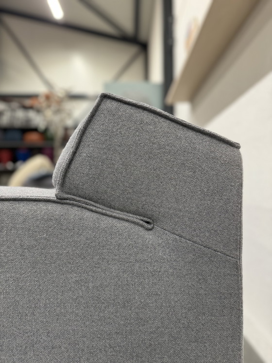 Image 1 of Design On Stock Bloq Bench 2.5 Seater Plough Wool