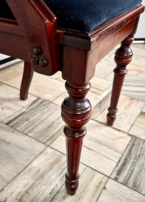 Image 1 of Set di 7 sedie in stile eclettico FAMEG Radomsko, anni '70/'80