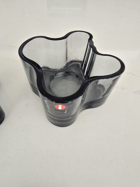 Image 1 of Iitala Waxine Halter 2x Dunkelblau