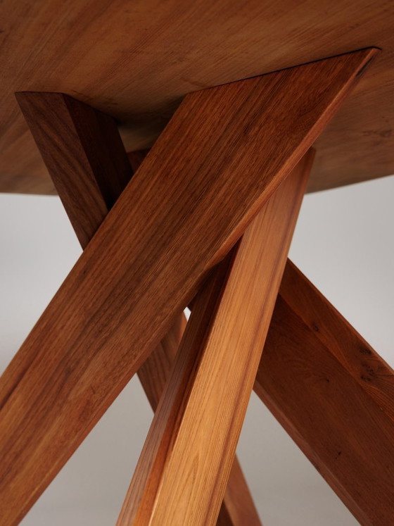 Image 1 of Dining table T35b by Pierre Chapo