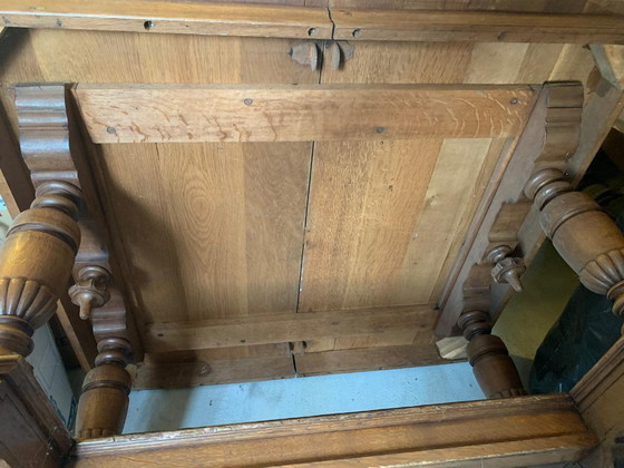 Image 1 of Solid oak coffee table
