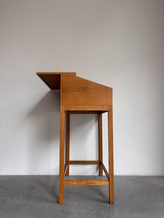 Image 1 of Vintage lectern - desk oak