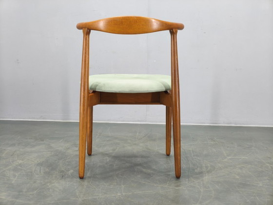 Image 1 of Hans Wegner Model 708 stoel voor Fritz Hansen, Denemarken, jaren 1960