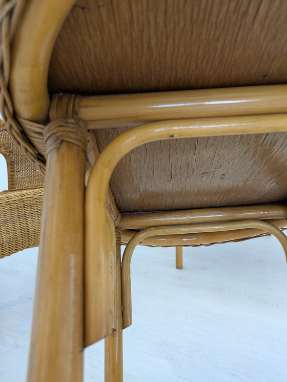 Image 1 of Outdoor Wicker Lounge - Vintage