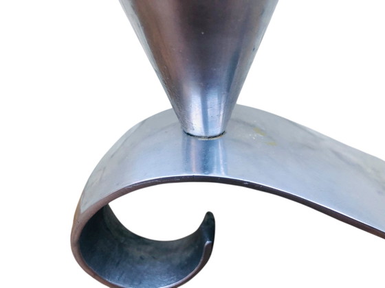 Image 1 of Porta komma kandelaar in alluminio vintage Matthew Hilton Londen 