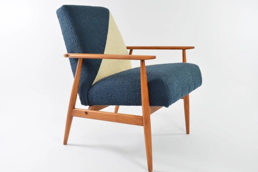 FOX tweekleurige geometrische fauteuil