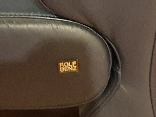 Rolf Benz 3100 en cuir bleu