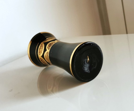 Image 1 of VASO IN CRISTALLO BELGA "ALBERO" - ART DECO -